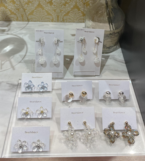 クリアピアス♡